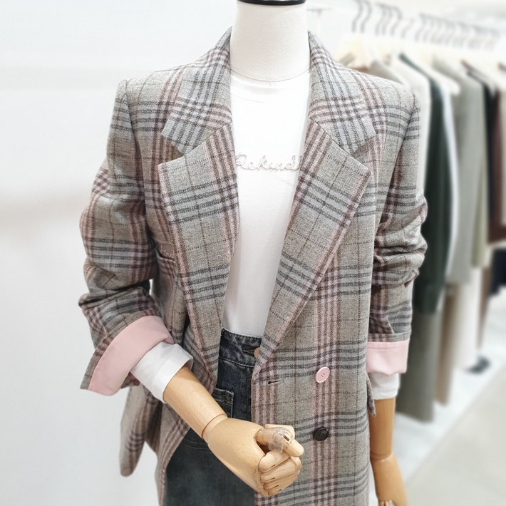 잇미샤 울 테일러드 더블 자켓 ITOAWJK800