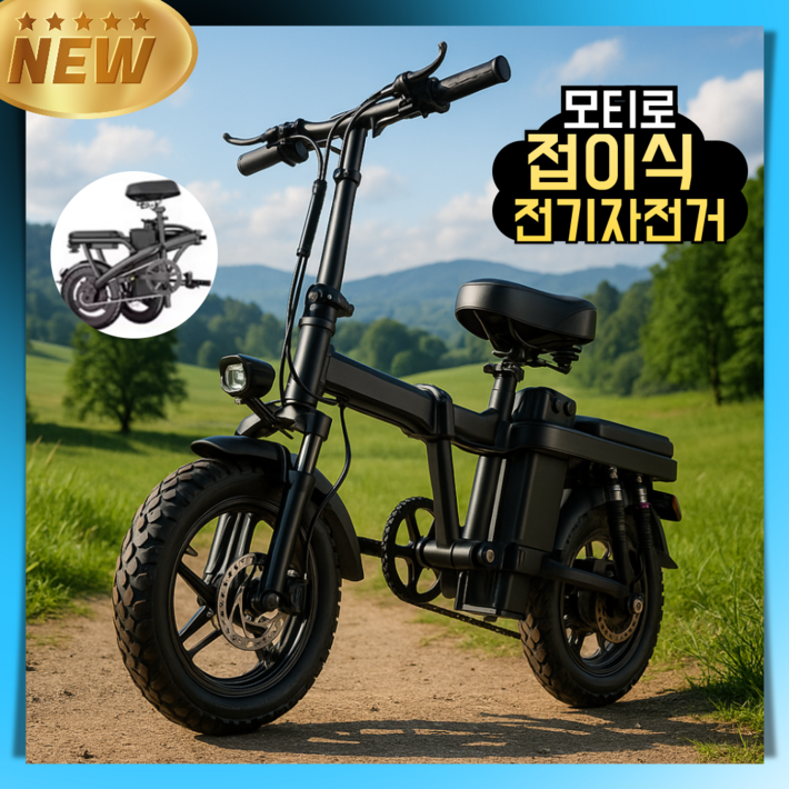 모티로 강력한 전기자전거 접이식 고출력 출퇴근 파스 전동 배달 대리운전 성인 경량 휴대용