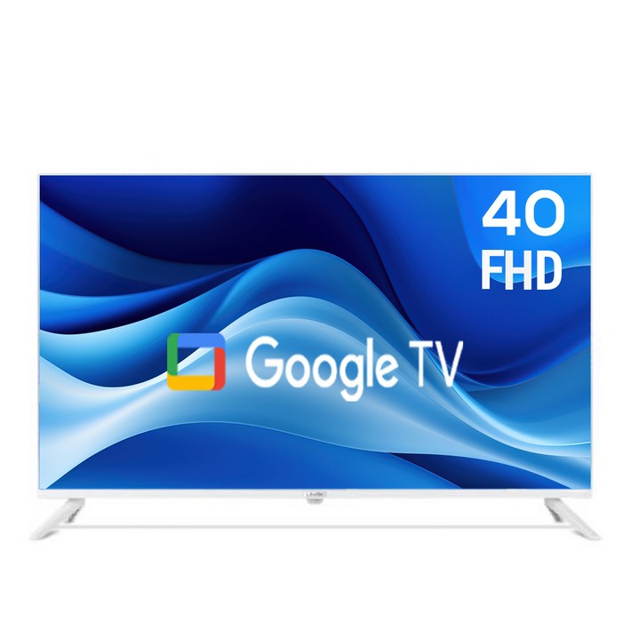 프리토스 101cm 40인치 스마트TV 구글 오프화이트 베젤리스 1등급