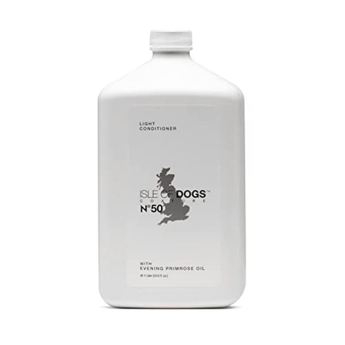 Isle of Dogs Coature No. 50 라이트 매니지먼트 반려견 컨디셔너, 건조한 모발용, 1리터