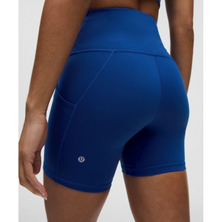 룰루레몬 원더트레인 하이라이즈 쇼츠 위드 포켓 6인치 러닝 헬스 크로스핏 고강도 운동 레깅스