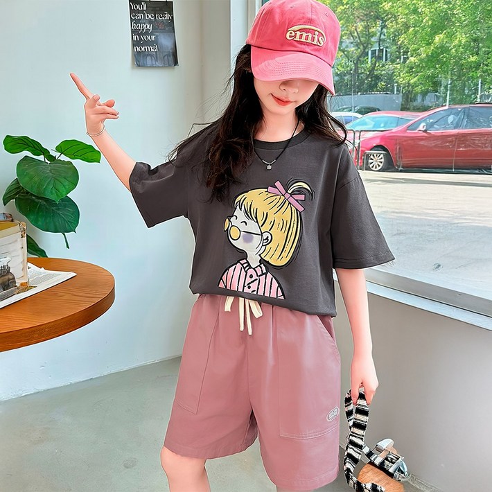 베비포 초중생 데일리 캐주얼 상하세트 DN7