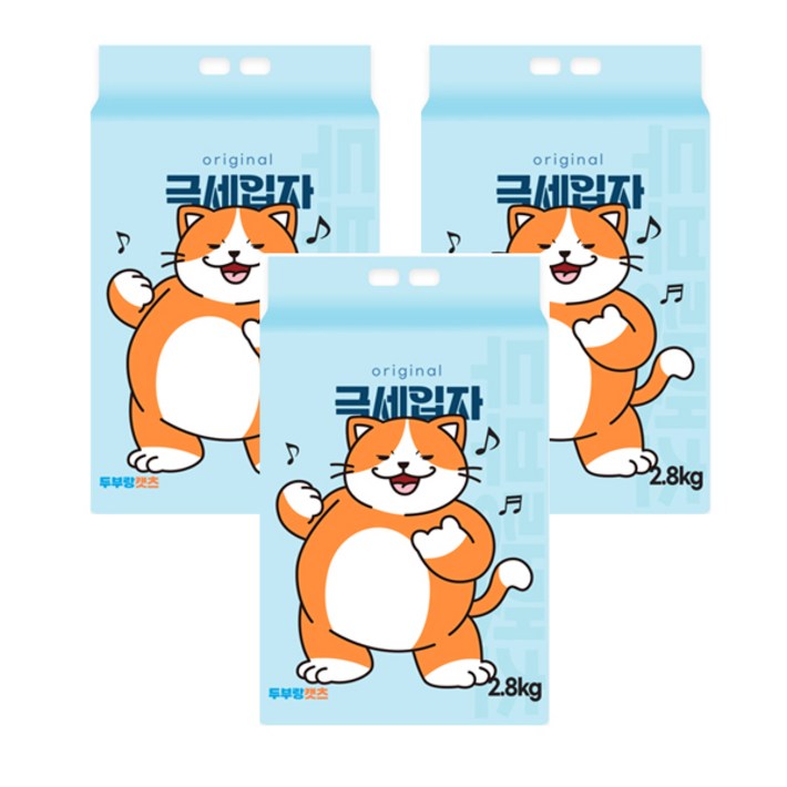 두부랑 캣츠 극세입자 오리지날 2.6kg