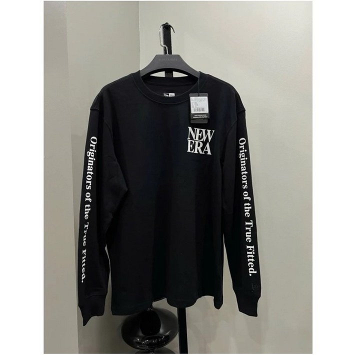 뉴에라 긴팔 코튼 티셔츠 Originators of the True Fitted 3칼라