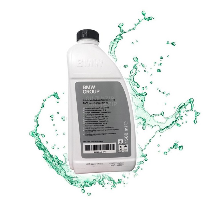 BMW 냉각수 부동액 순정 83 19 5 A42 DF3 초록색 1.5L, 1개, 1.5l
