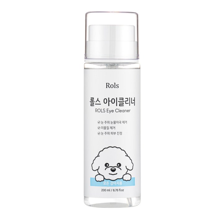 롤스 강아지눈물자국 아이클리너 200ml, 1개, 200ml