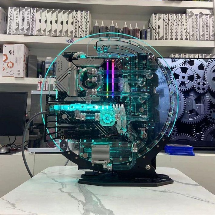 Barrowch STAR1 한정판 수냉 케이스 pc케이스