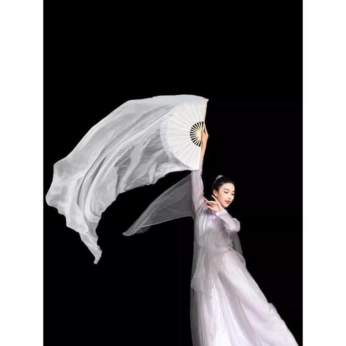 너슬 부채 무용 화이트부채 공연 교회 워십 행사