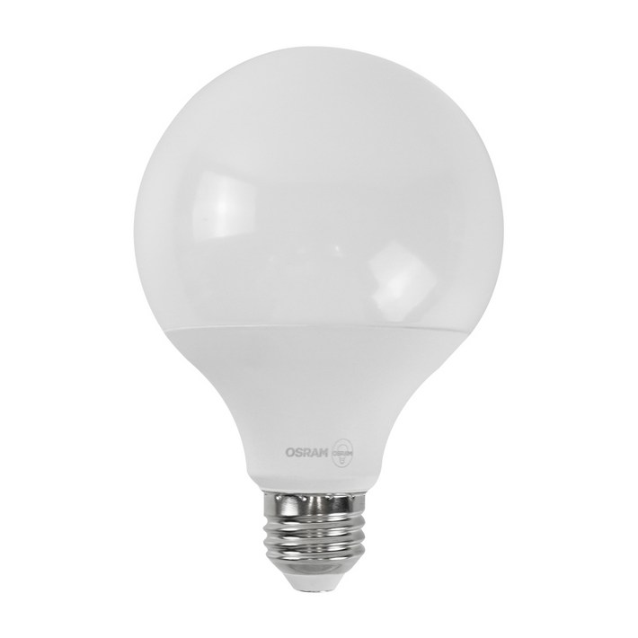 오스람 LED 볼전구 12W 2700K 롱넥 따뜻한 노란빛, 20개, 전구색