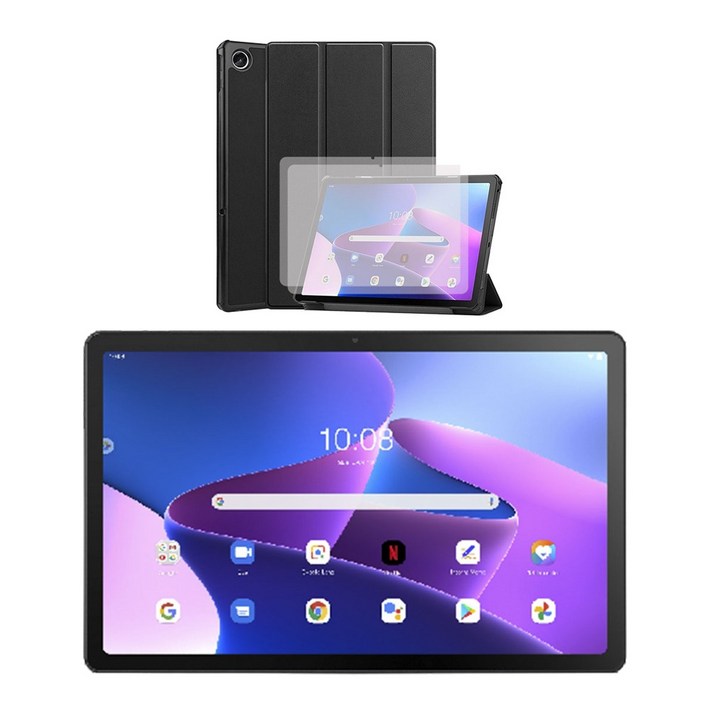 레노버 K10 프로 태블릿 10.61형 4G 2K IPS, 옥타코어, 한국어 지원 가능, 글로벌 버전 LEPOID 슬림 보호 케이스 강화 유리 화면 보호기 x 2, WiFi, 128GB, 그레이, 블랙 레노버 K10 프로 태블릿 10.61형 4G 2K IPS, 옥타코어, 한국어 지원 가능, 글로벌 버전 LEPOID 슬림 보호 케이스 강화 유리 화면 보호기 x 2, WiFi, 128GB, 그레이, 블랙