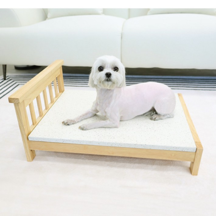 오션웰리빙 높이조절 애견 원목 침대 오션웰리빙 높이조절 애견 원목 침대