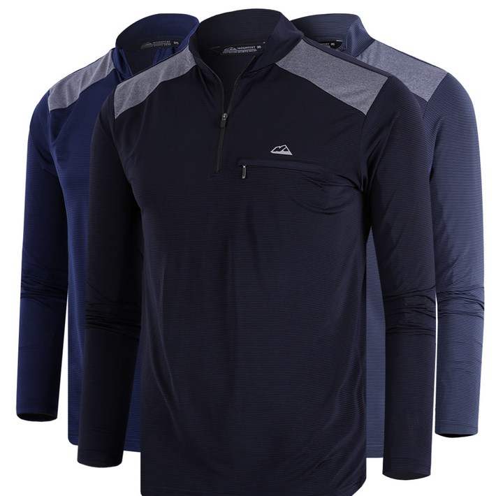 11 남성 여름 아이스 집업 냉감 티셔츠 작업복 쿨 스판 상의 95115