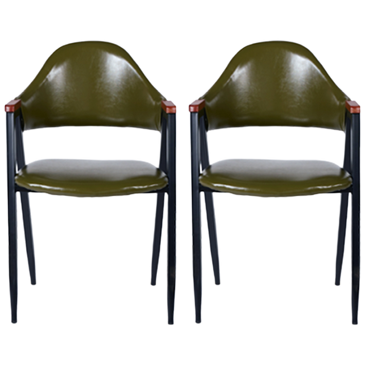 천하퍼니처 비올렛W 11 인테리어의자 스터디카페 커피숍 업소용의자 식탁의자, 카키, 2개