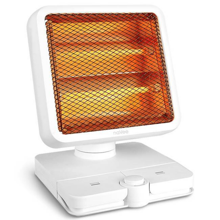 나비 나비 NV252DHTA10 석영관 전기난로 저전력 전기히터 회전형 발난로 풋워머