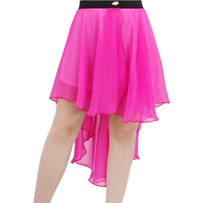 장구 난타 라인 쉬폰랩 랩치마 R46