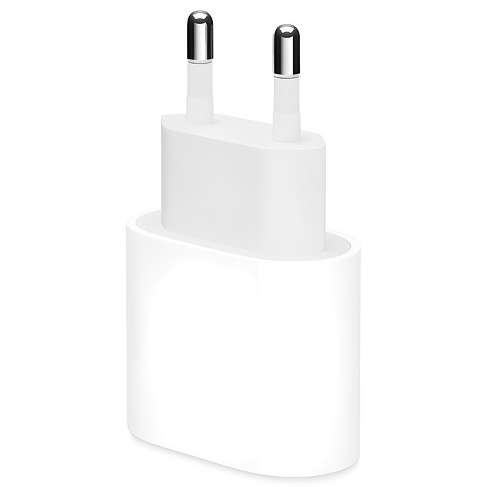 Apple 정품 20W USBC 전원 어댑터 MUW13KHA, 화이트, 1개