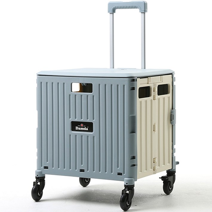 이소품 담다 접이식 쇼핑카트 4바퀴