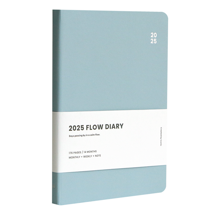 아이코닉 2025 플로우 다이어리 위클리 플래너 스케줄러