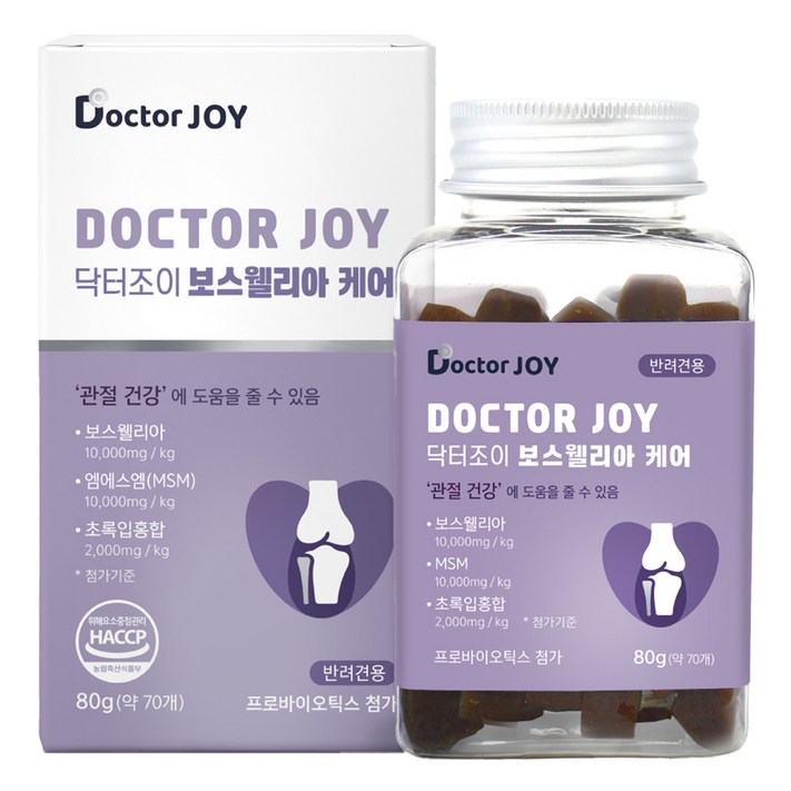 닥터조이 강아지 케어 영양제