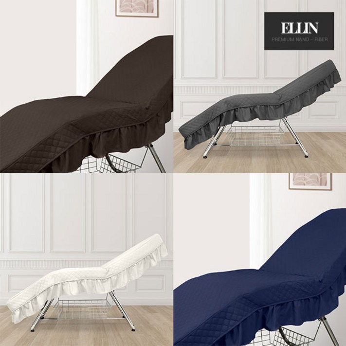 엘린 3단 미용 베드 커버 속눈썹 마사지 침대 침대커버 삼단베드커버 왁싱베드커버  한국