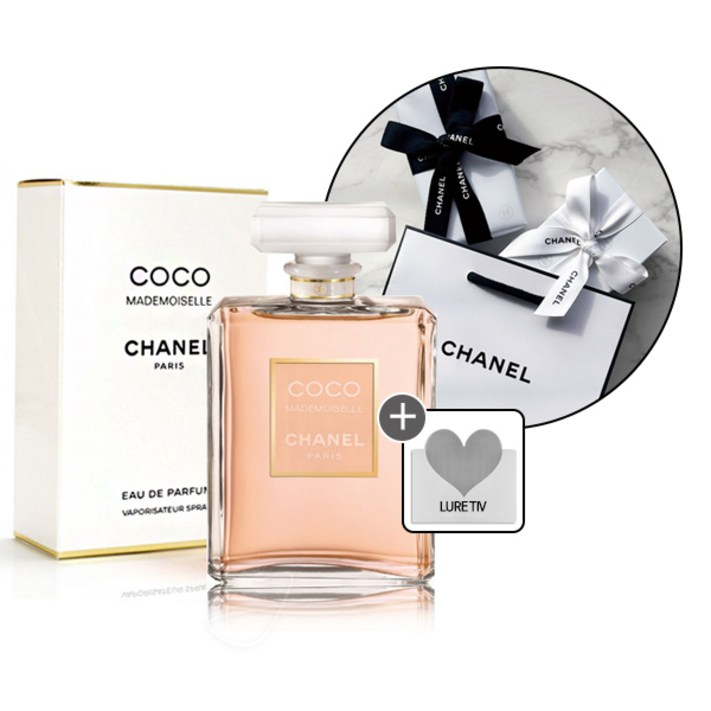 기프트리본포장세트 샤넬 코코마드모아젤 여성향수 오 드 빠르펭 로샤쉐