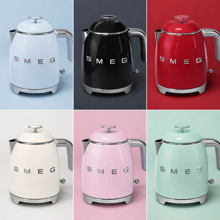 스메그 미니 전기포트 KLF05 7가지 색상중 선택 1