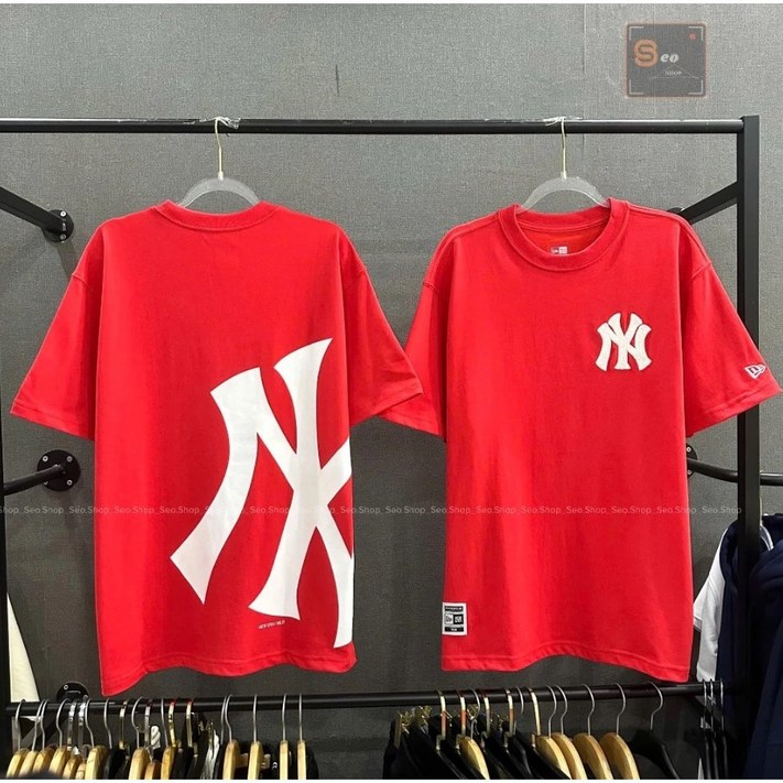 뉴에라 MLB 빅 로고 프린트 반팔 롱 슬리브 티셔츠 4종