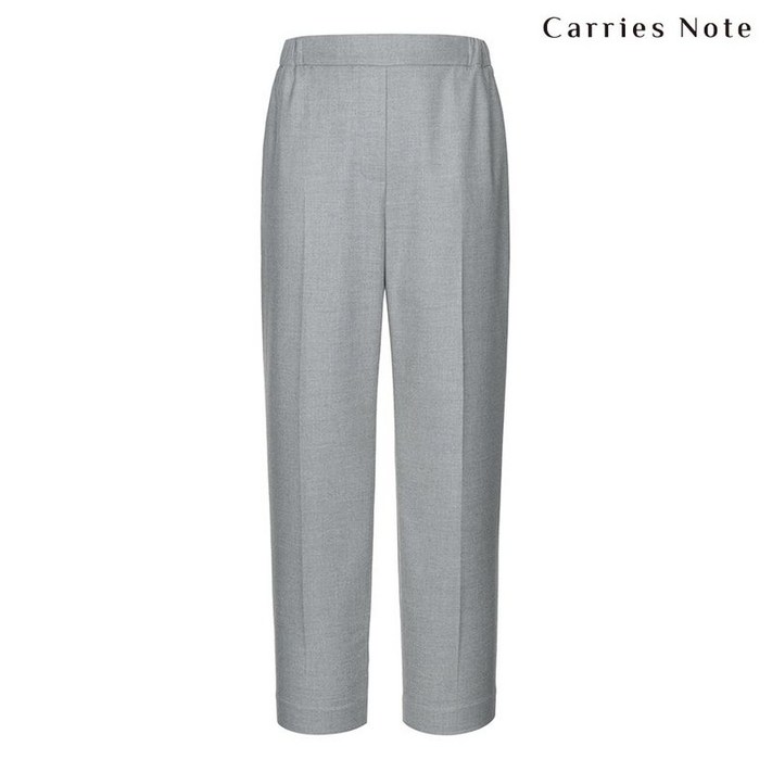 캐리스노트 캐주얼 슬랙스 일자 팬츠 멜란그레이 CN1SPT105MY