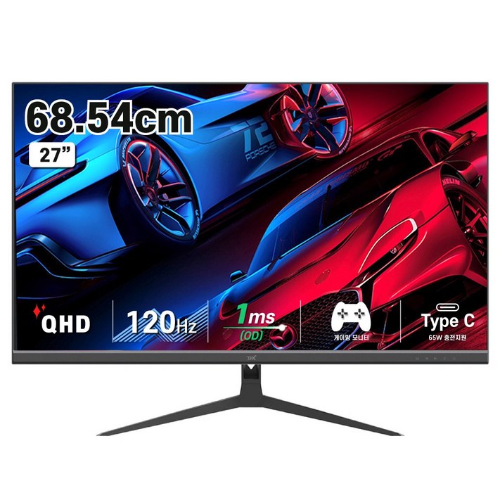 디엑스 69cm QHD 모니터 120Hz TypeC USBC PD 65W DeX DX270QHD120C, DX270QHD120C일반, 69cm 디엑스 69cm QHD 모니터 120Hz TypeC USBC PD 65W DeX DX270QHD120C, DX270QHD120C일반, 69cm