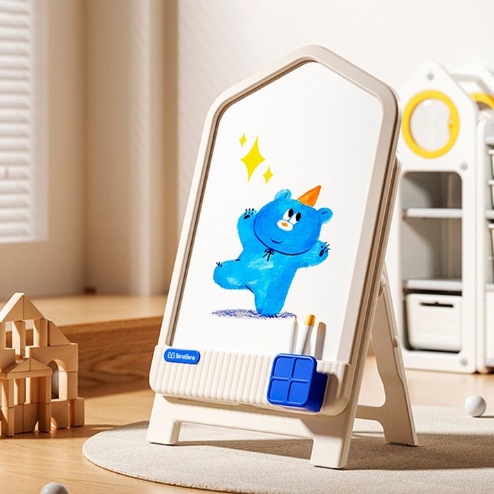 베네베네 유아 아기 위시 하우스 자석보드 자석칠판 화이트보드