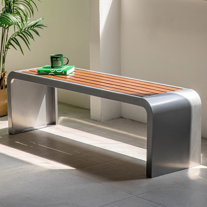 당일출고 위드 야외벤치 카페 정원 공원 철제 벤치의자