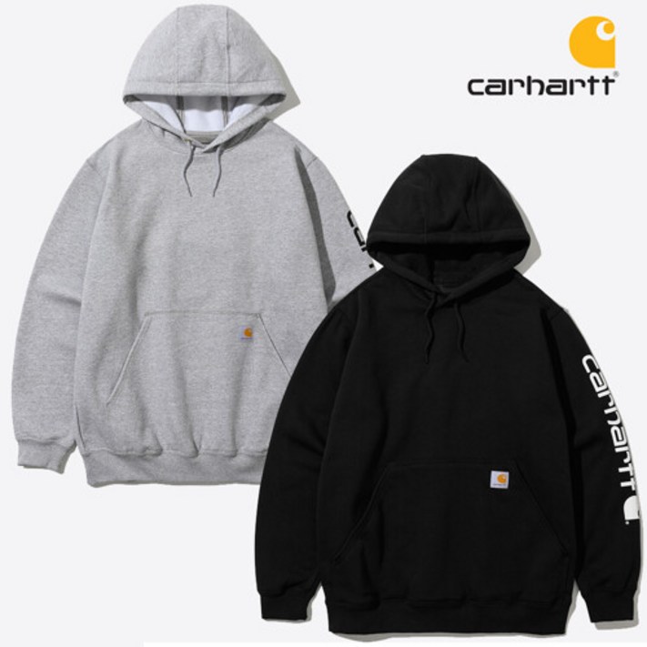 칼하트 US핏 로고 K288 시그니처 로고 후드티 칼하트 US핏 로고 K288 시그니처 로고 후드티