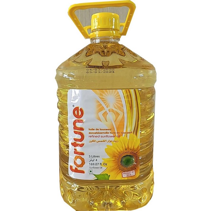 Fortune 해바라기씨유Sunflower oil 5L