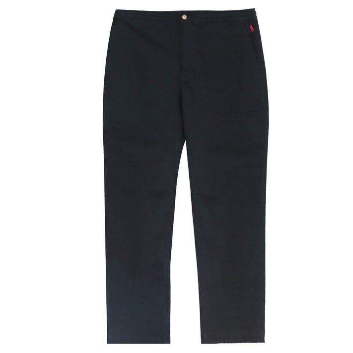 라파클럽 남녀공용 면 트윌 밴드 롱 팬츠 스탠다드 핏 바지