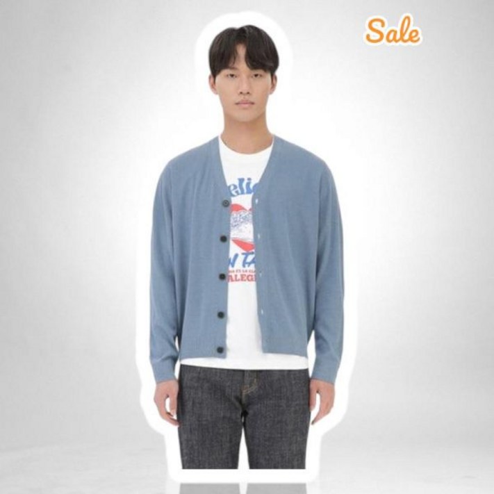 탑텐 남성 쿨라이트 긴팔 가디건 MSE2EC1001