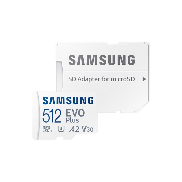 삼성전자 EVO PLUS 마이크로SD 메모리카드 MBMC512KAKR, 512GB, 1개