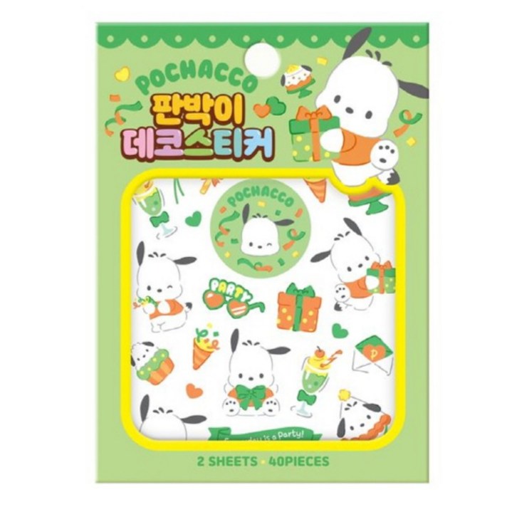 산리오캐릭터즈 포차코 판박이 데코스티커 산리오캐릭터즈 포차코 판박이 데코스티커