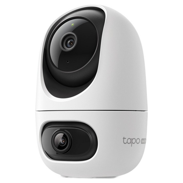 티피링크 2K 3백만화소 듀얼렌즈 고정형 회전형 WiFi 보안 카메라 실내용