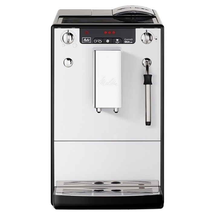 밀리타 카페오 솔로앤밀크 전자동 커피머신, E953102, 실버
