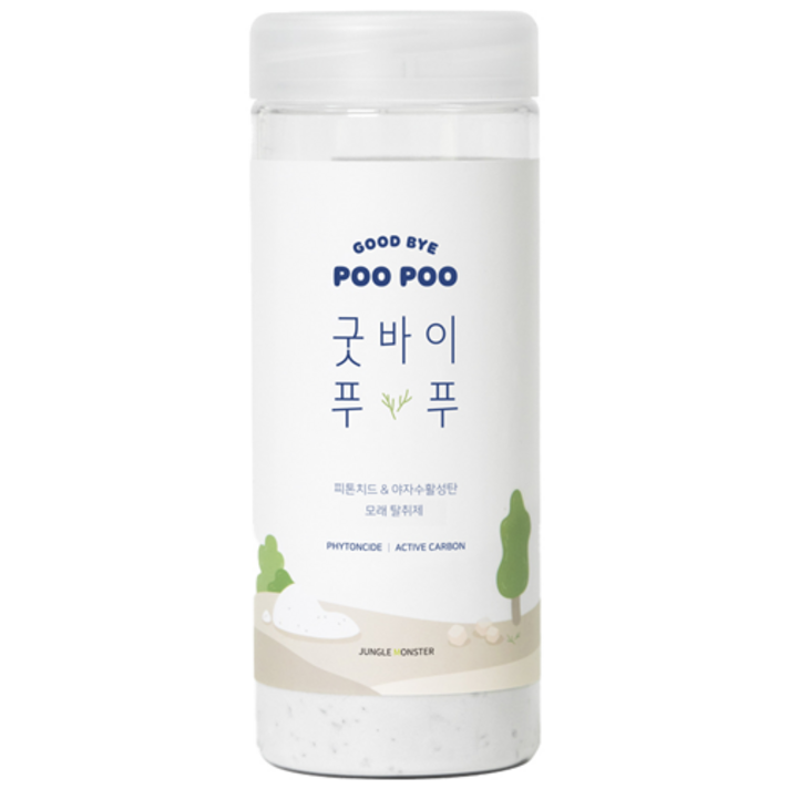 정글몬스터 고양이 굿바이 푸푸 피톤치드 모래 탈취제