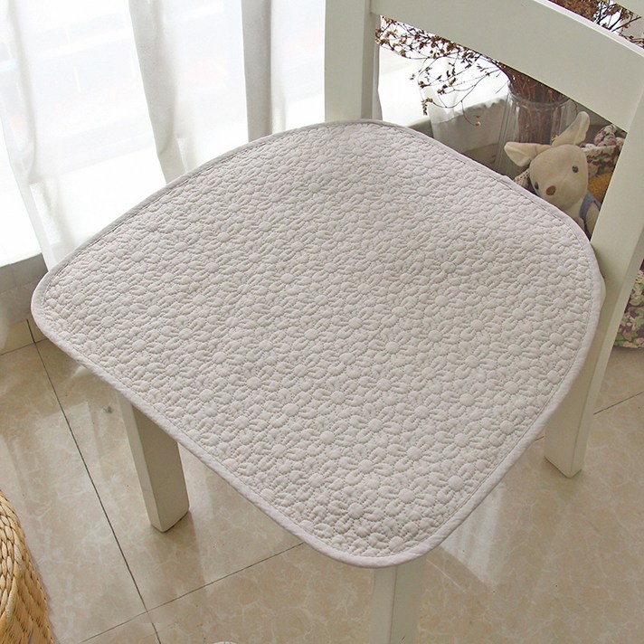 러빙랩 데이지 끈달린 식탁 의자 방석 2p