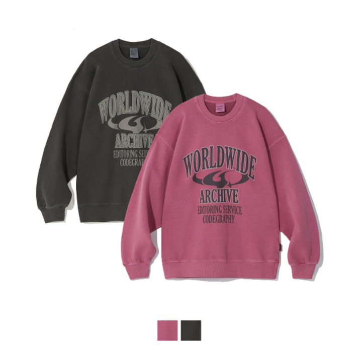 매장정품 코드그라피 CGP 피그먼트 월드와이드 ARC 오버핏 맨투맨2color CBDSUTL551 471776