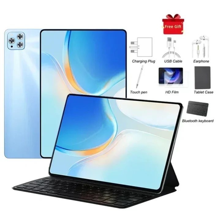 오리지널 태블릿 아이패드 에어 프로 12인치 22GB 램 저장용량 안드로이드 14 PC 폰 듀얼 와이파이