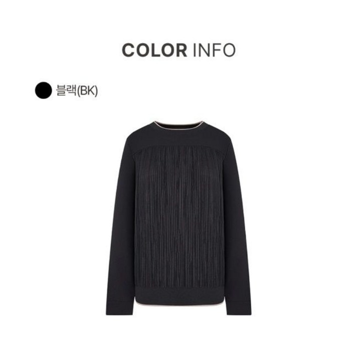 올리비아 하슬러 우븐장식티블라우스 ESBL204 2224191