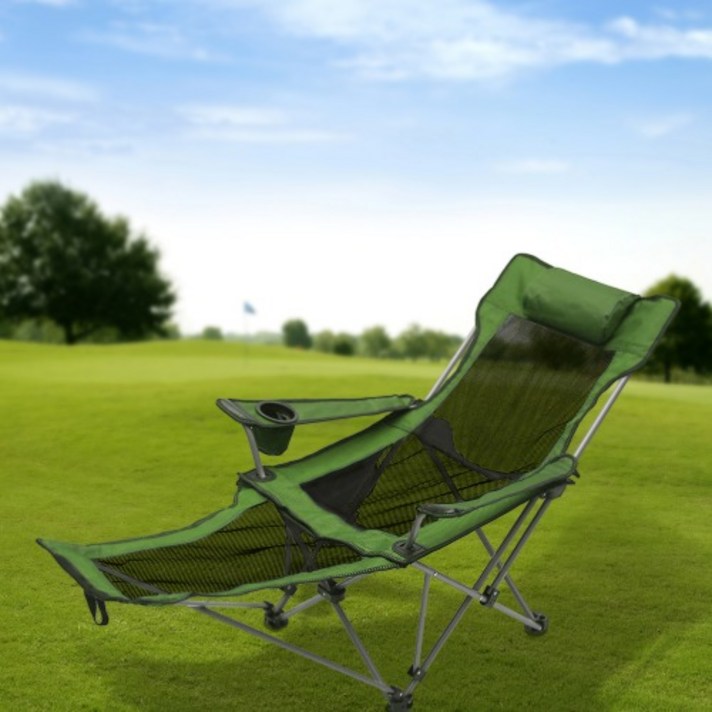 트리 풋레스트 접이식 각도조절 사이드포켓 낚시 캠핑의자그린 블루 그레이, 블루, 1개