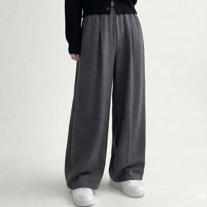 엠제이스타 당일발송 남녀공용 오리지널 원턱 와이드 스웨트 팬츠 트레이닝 빅사이즈 바지 4컬러 S2XL