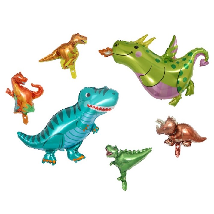 공룡 풍선 6종 세트
