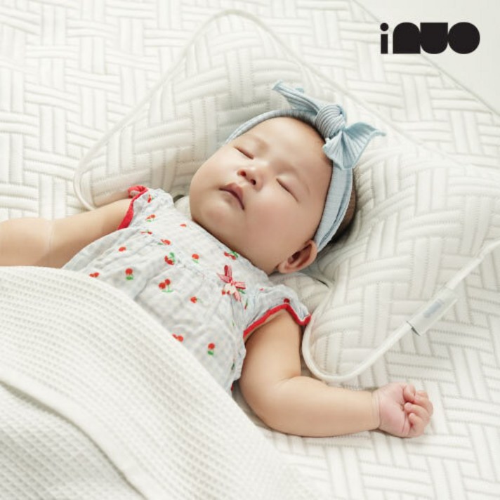 아이누오 여름 영유아 경추 짱구 메쉬 쿨쿨 베개