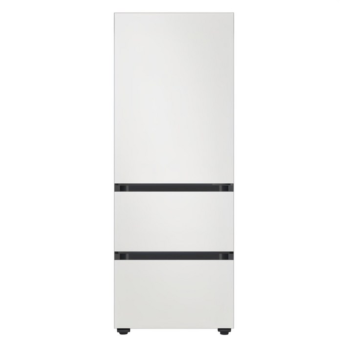 색상선택형 삼성전자 비스포크 313L 스탠드형 3도어 김치냉장고 김치플러스 키친핏 방문설치