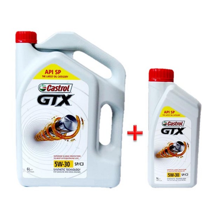 캐스트롤 GTX SP C3 5W30 6L 1개 1L 1개 디젤 엔진오일 캐스트롤 GTX SP C3 5W30 6L 1개 1L 1개 디젤 엔진오일